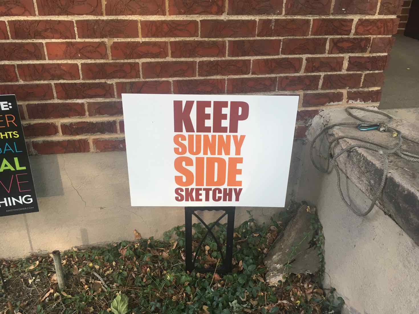 Keep Sunnyside Sketchy