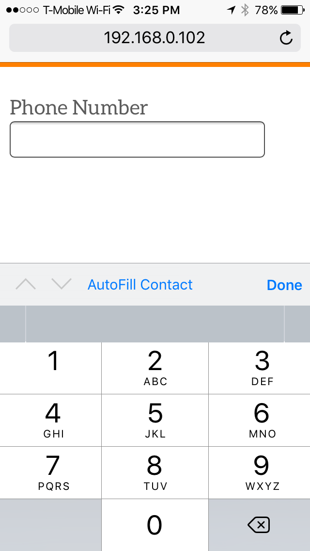 Telephone keyboard, with the numbers laid out in a 3 by 3 grid.